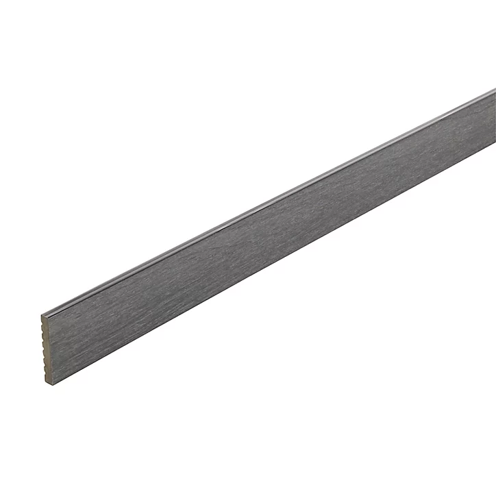 Profil de finition composite gris Good Home Hudson L.240 cm
