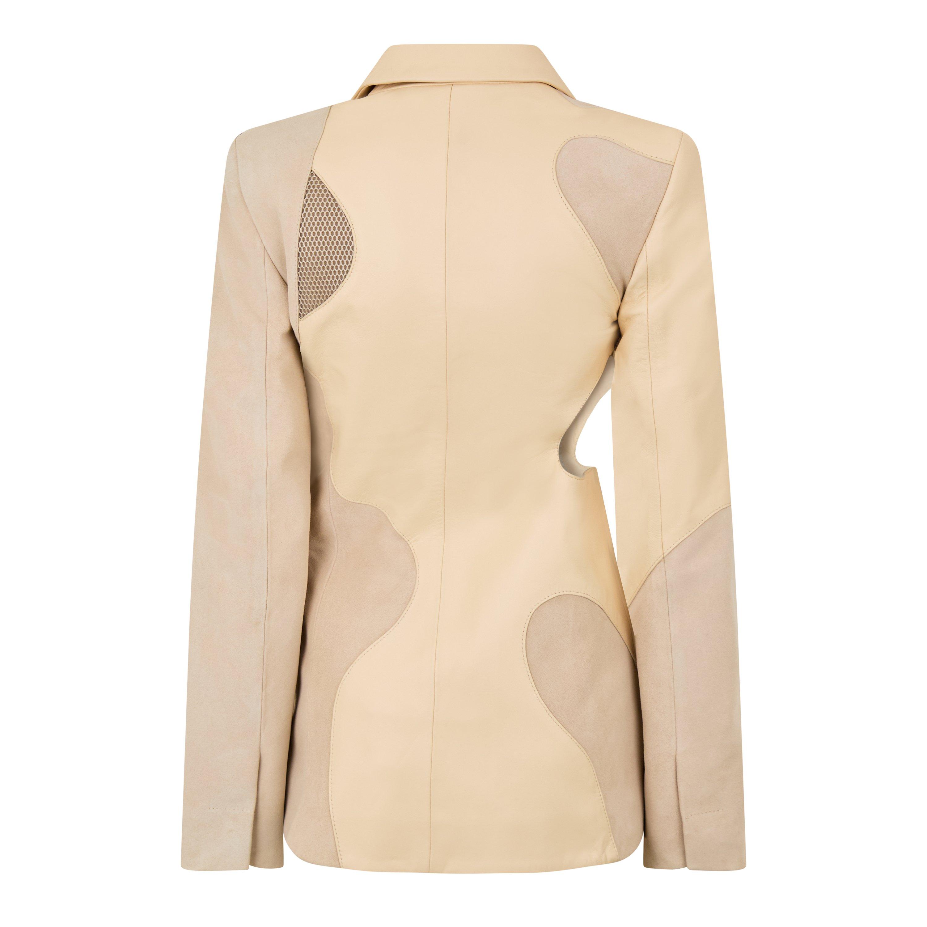 Off White Candle Edge Blazer