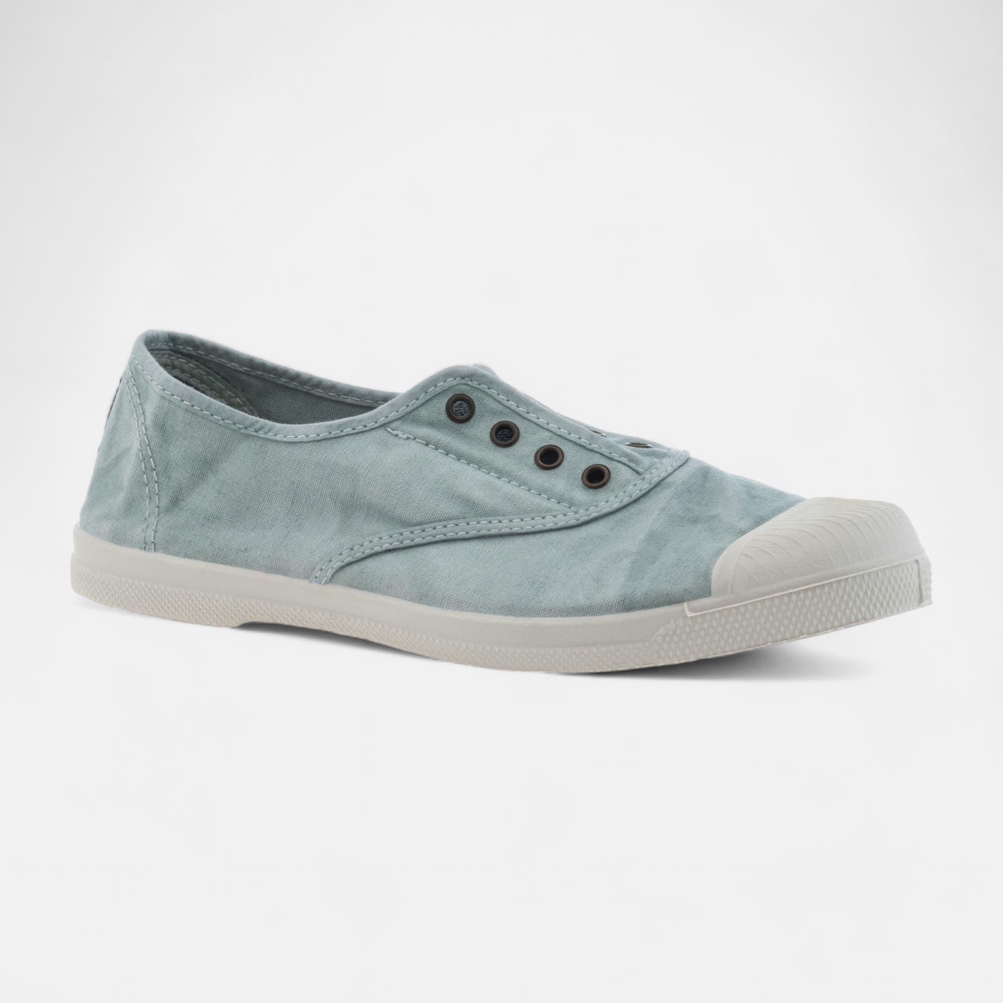 Baskets en toile Femme vert