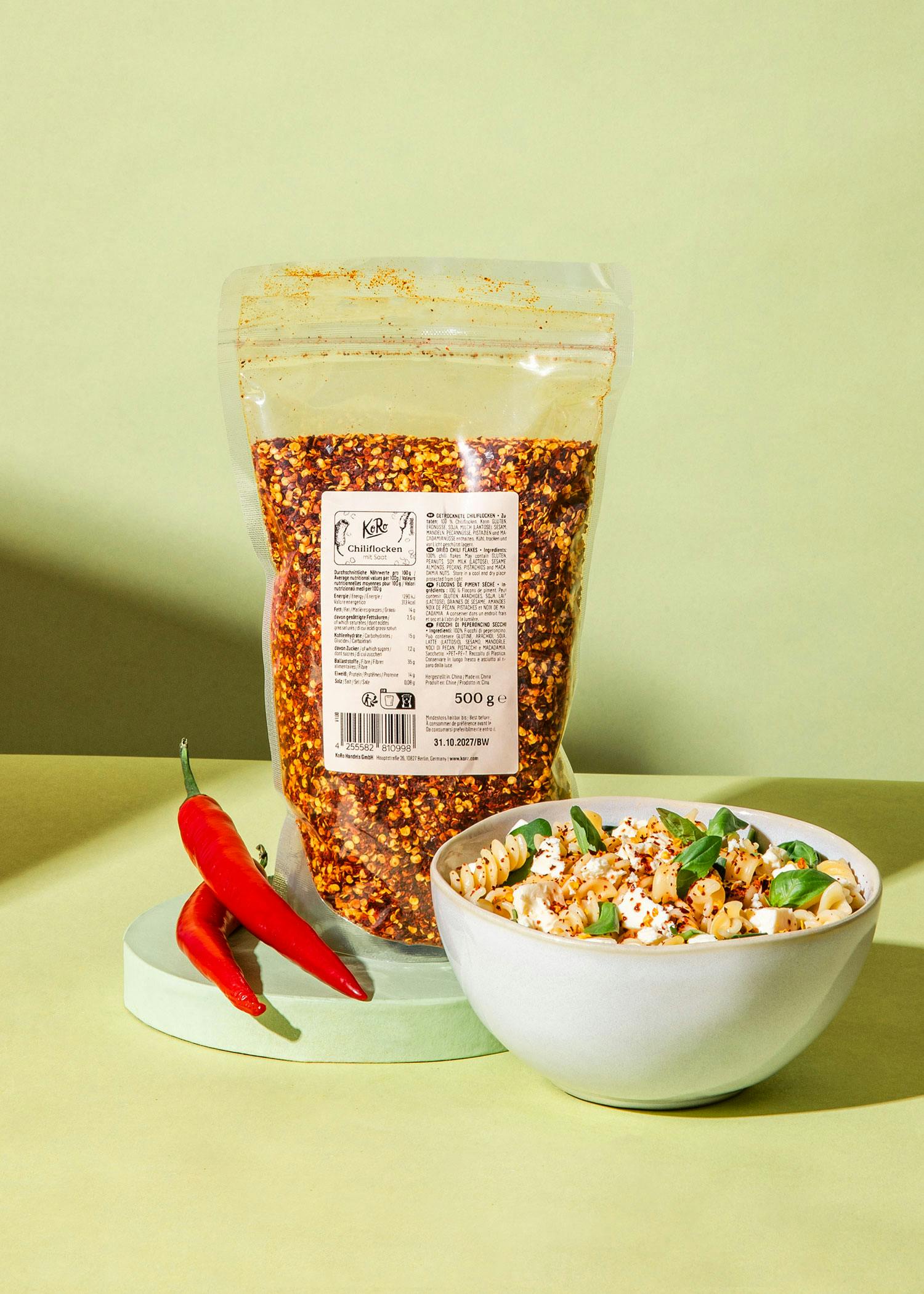 Chiliflocken 500 g
