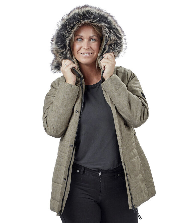MCKINLEY Malene vinterjakke Grøn