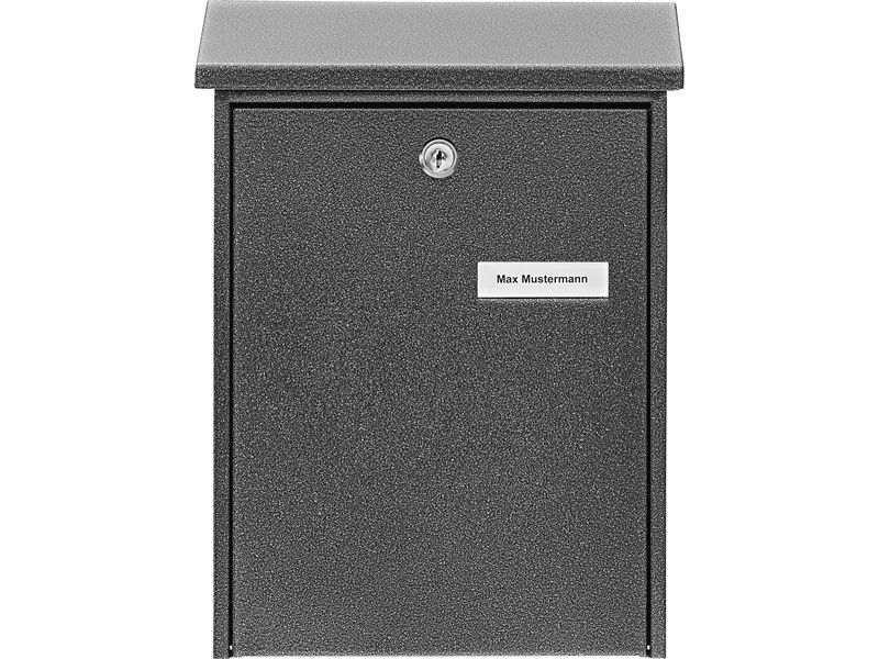 Burgwächter Briefkasten DAILY 5861 E Grau Briefkasten