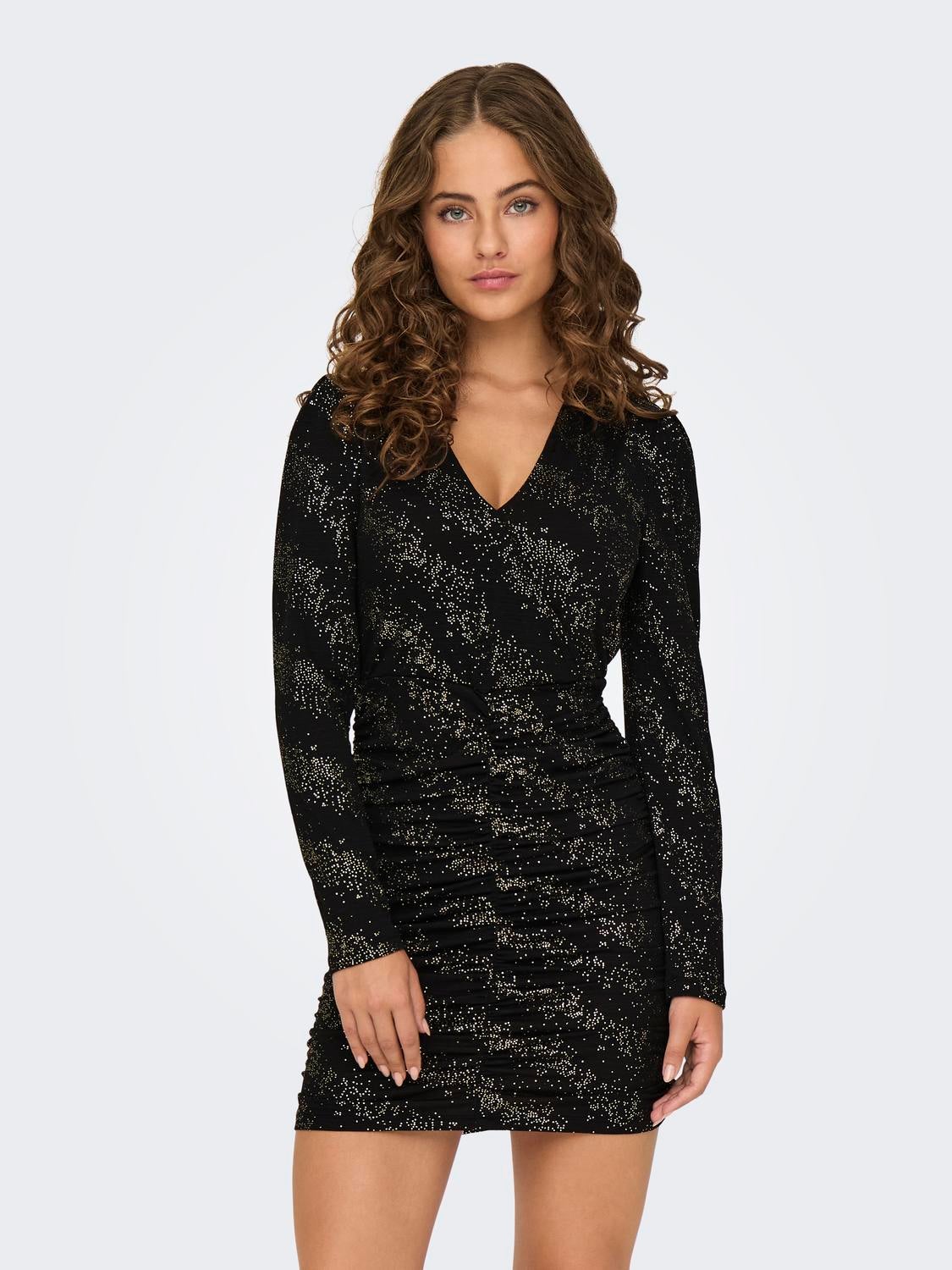 ONLNEW Kurzes Kleid Black