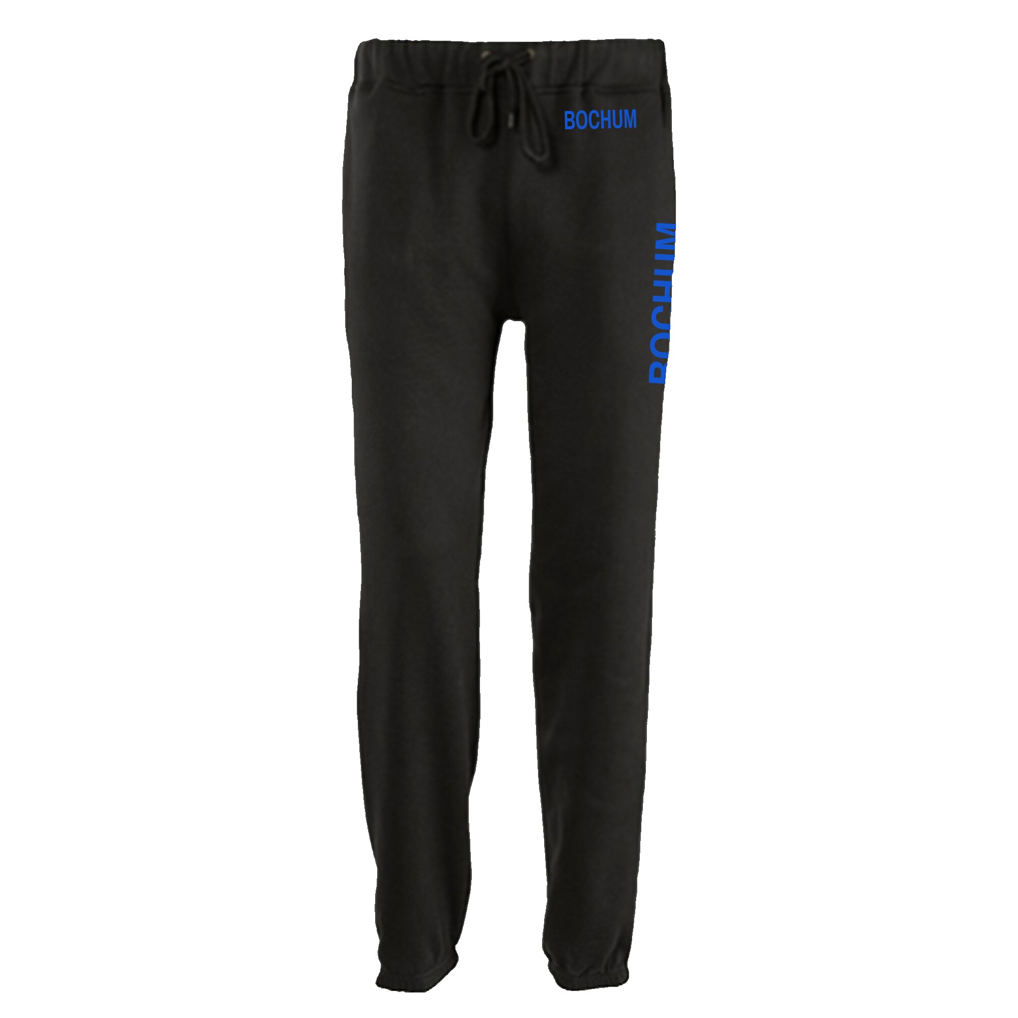 multifanshop® Jogginghose - Bochum - Bund & Seite - Druck blau