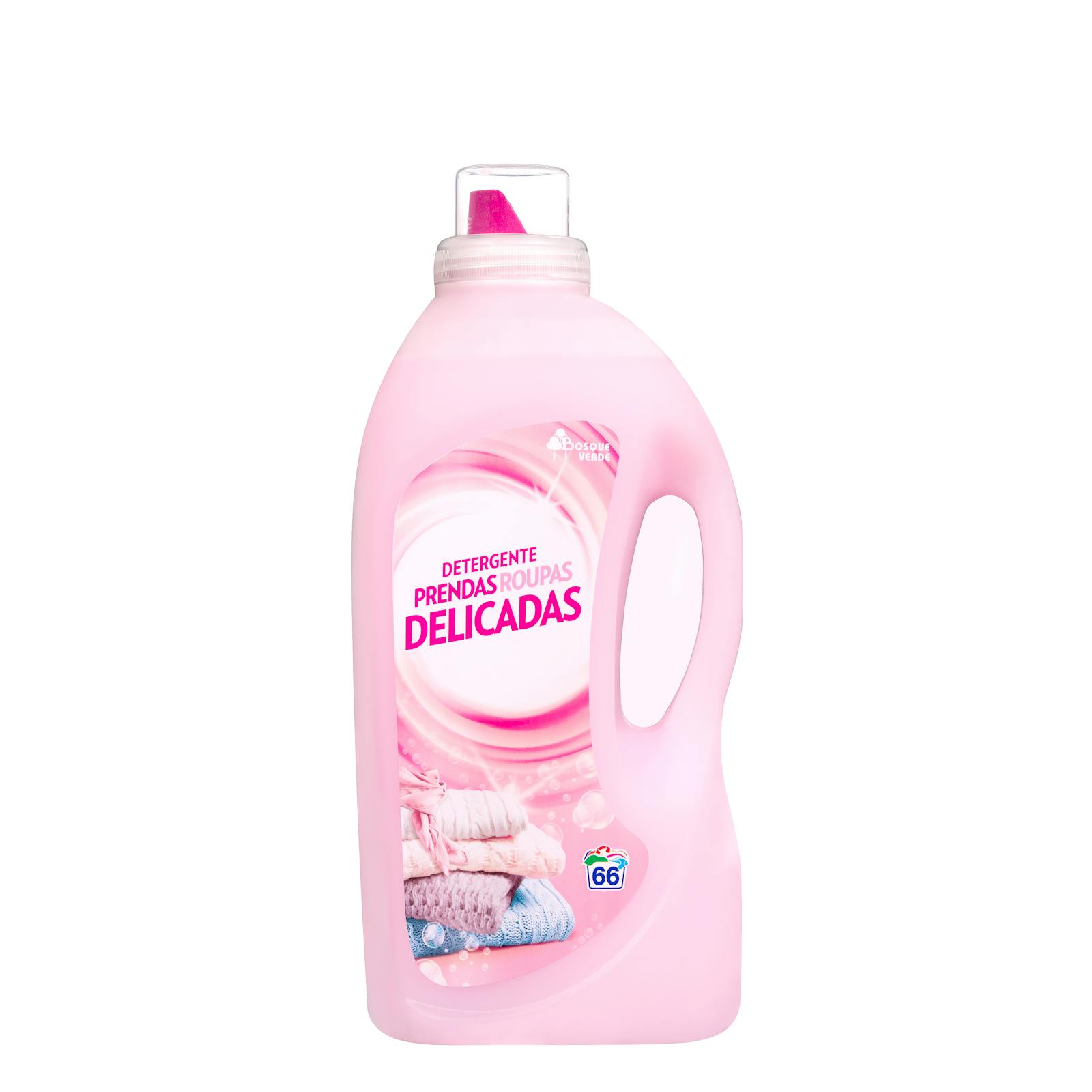 Lessive liquide pour linge délicat vert forêt