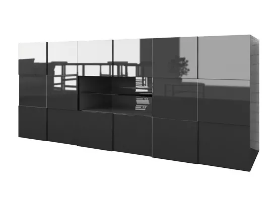 Buffet LONDON anthracite