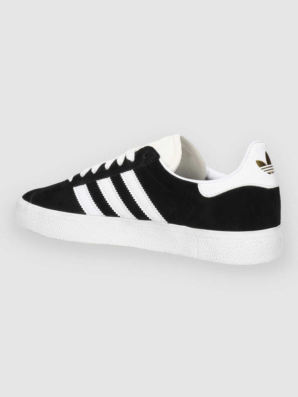 adidas Skateboarding Gazelle Adv Skate Shoes cblack/ftwwht/goldmt
