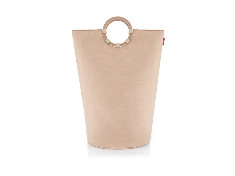 Reisenthel loophome L, Aluminium, Polyester, Kurv, Twist coffee, Monokromatisk, Indendørs, Rund