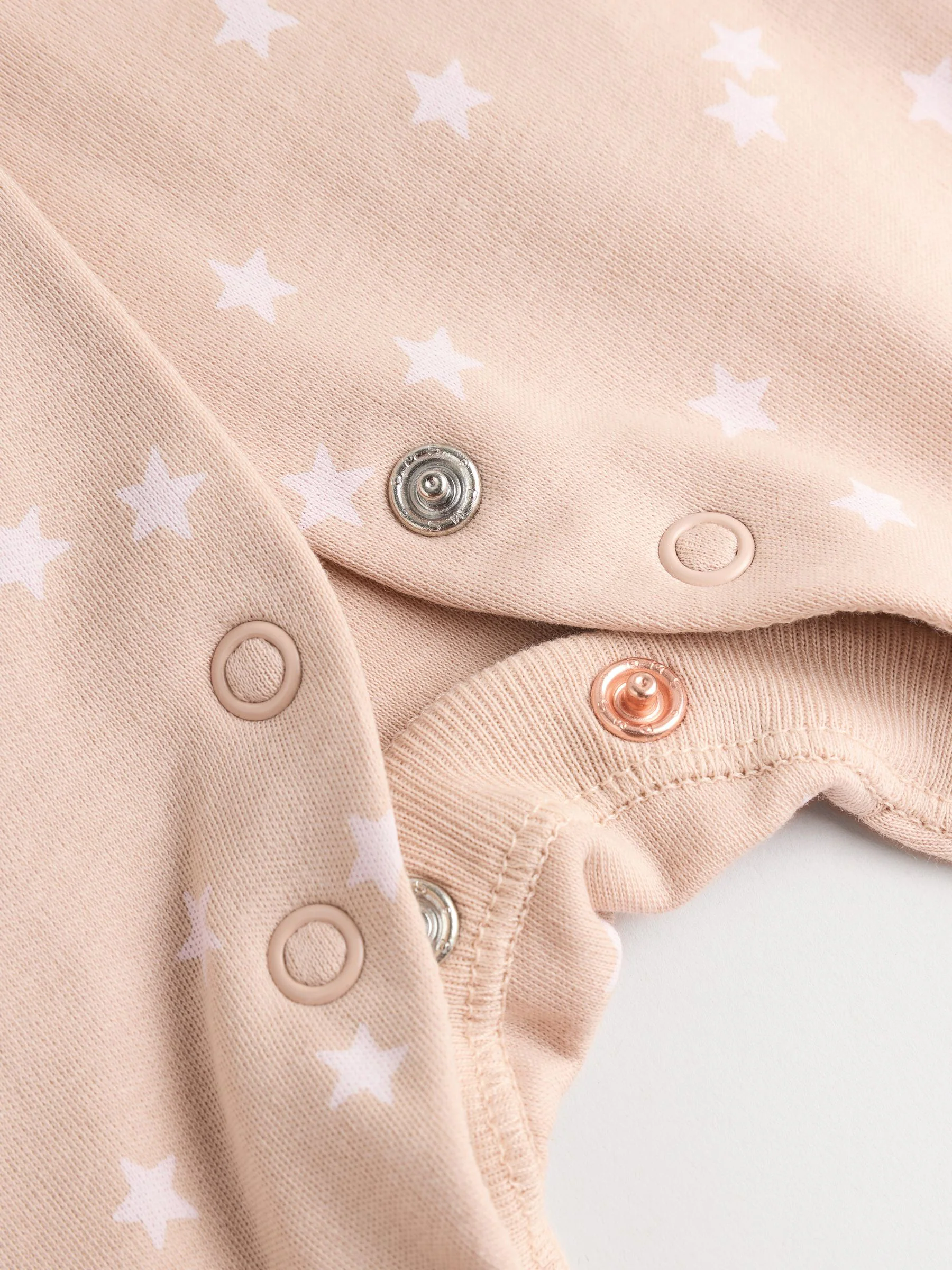 Roze - 7 Pack Baby slaappakken (0mnd-3jr)