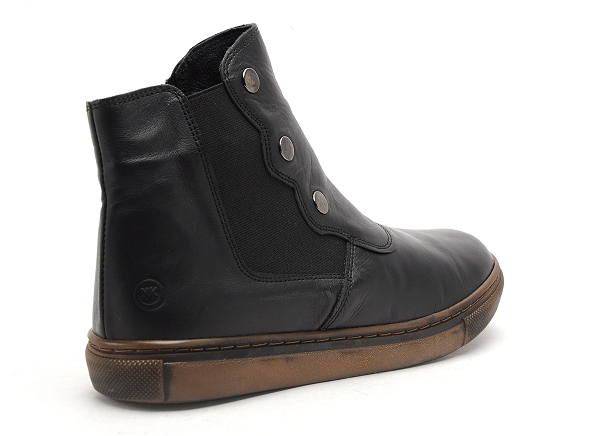 Kokoon boots bottine plates femme alix noir
