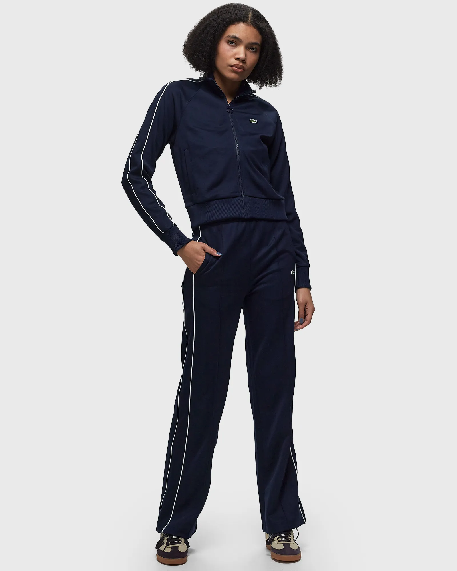 Lacoste PARIS INTERLOCK TRACK JACKET
