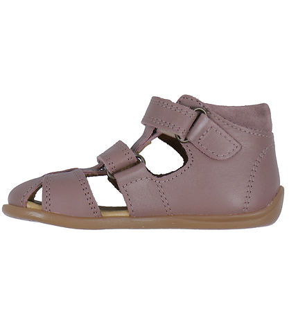 Pom Pom Sandalen - Starter Zwei Klettband - Dusty Lavender