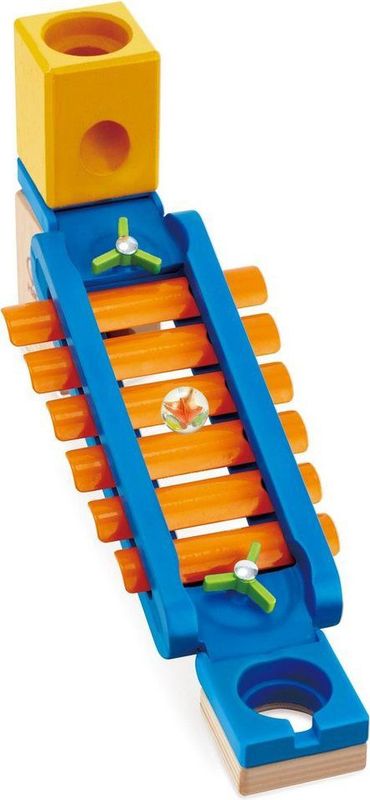 Hape - Sonic Playground - Uitbreidingsset Knikkerbaan - Hout - 8 Stuks
