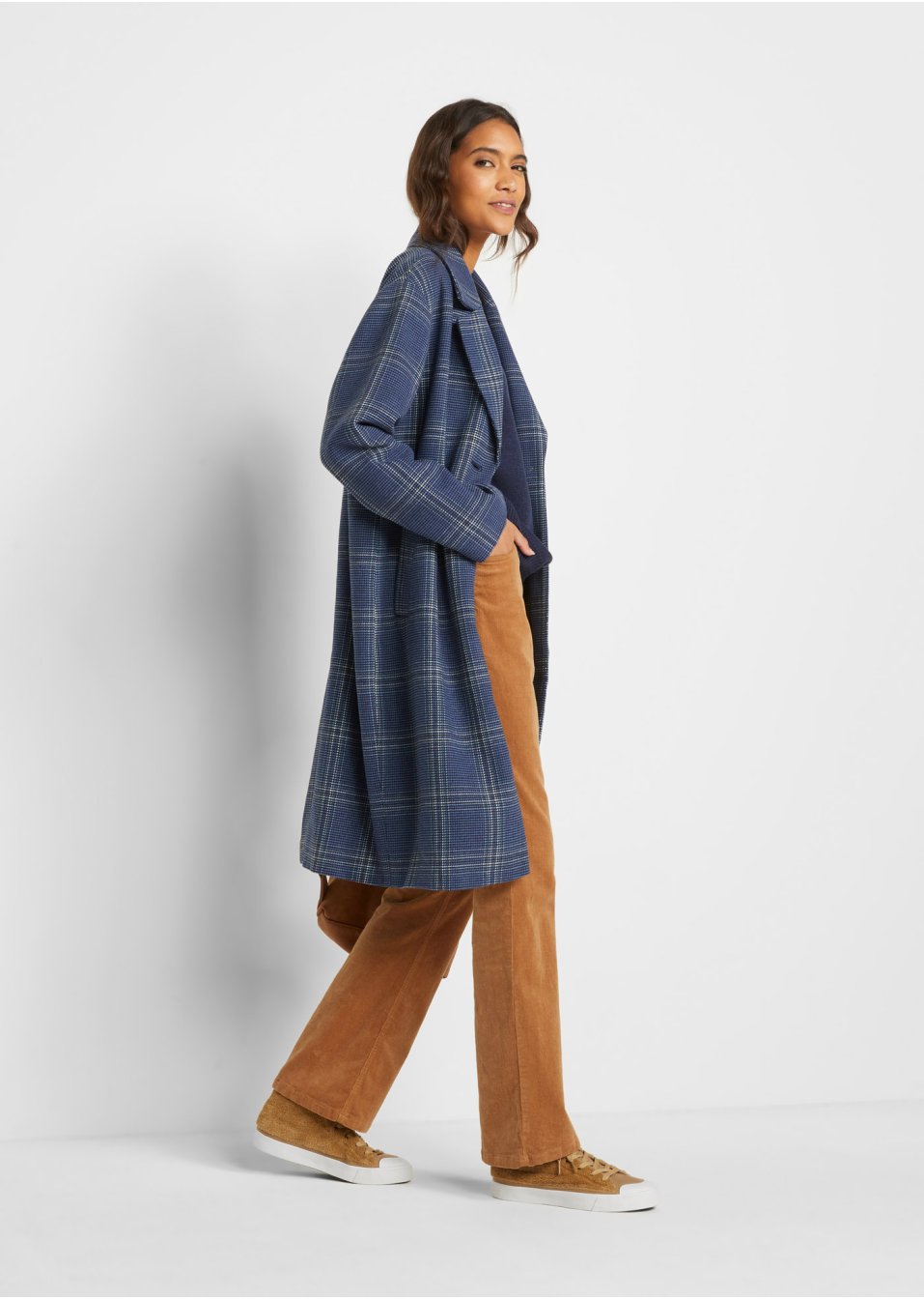 Pull en maille avec encolure ronde