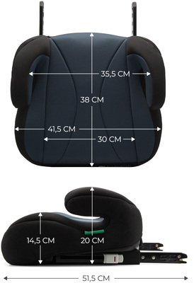 Kinderkraft I-BOOST Beltepute, Black