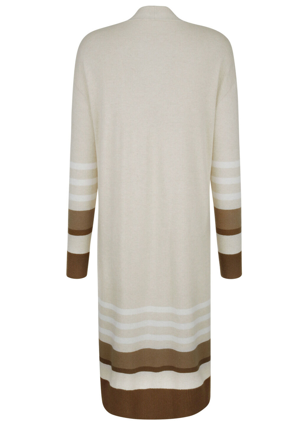 Long-Strickjacke mit Kaschmir