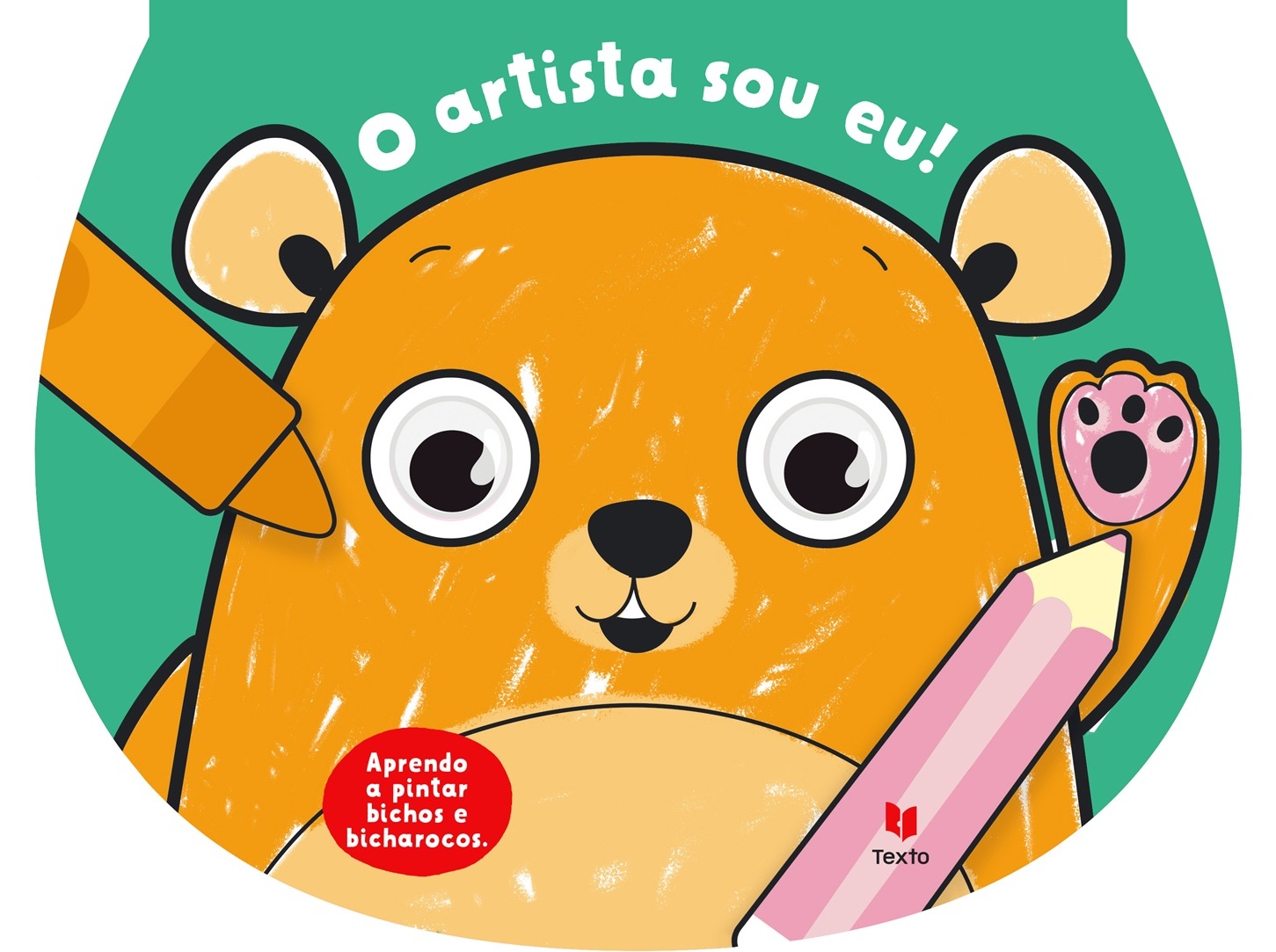 LIVRO O ARTISTA SOU EU! APRENDO A PINTAR BICHOS E BICHAROCOS