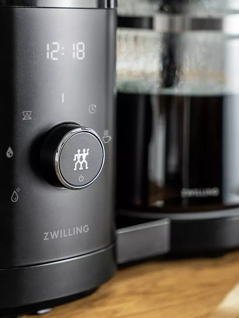 ZWILLING Filterkaffeemaschine ENFINIGY 1,5l Schwarz schwarz