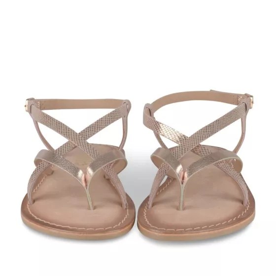 Sandales ROSE LOVELY SKULL CUIR