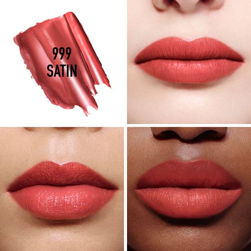 Dior Rouge Colored Lip Balm Refillable, 999 Satin
