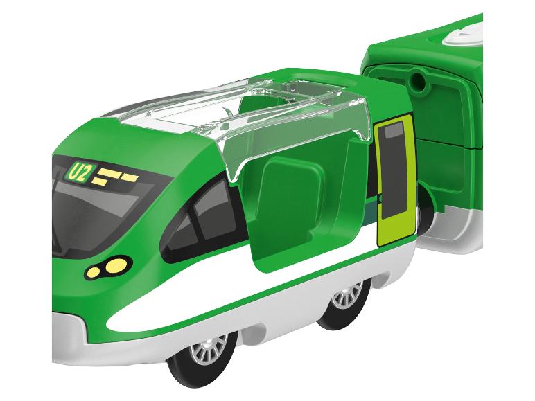 Trein met licht en geluid