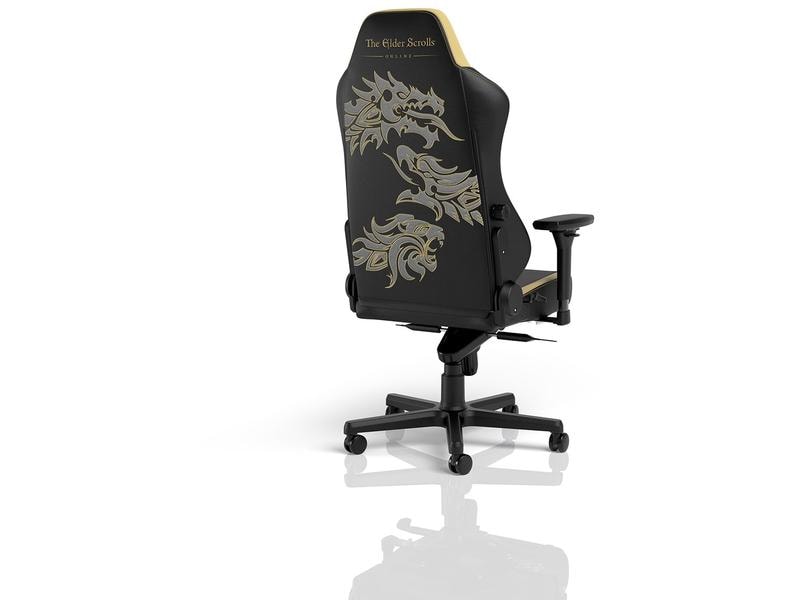 noblechairs Gaming-Stuhl Hero Elder Scrolls Gold/Grau/Schwa Ergonomischer Gaming-Stuhl