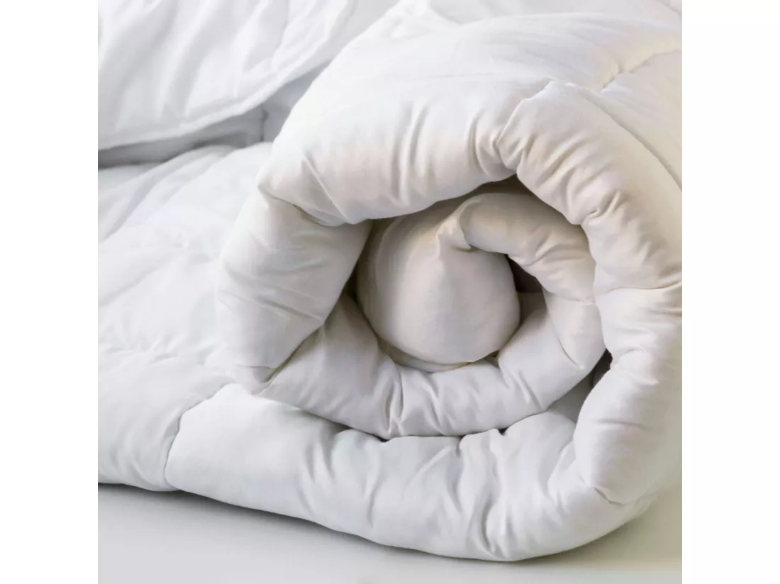 Couette 240x260cm - chaude 100% coton ultra respirante - Collection Cocoon - Morphea