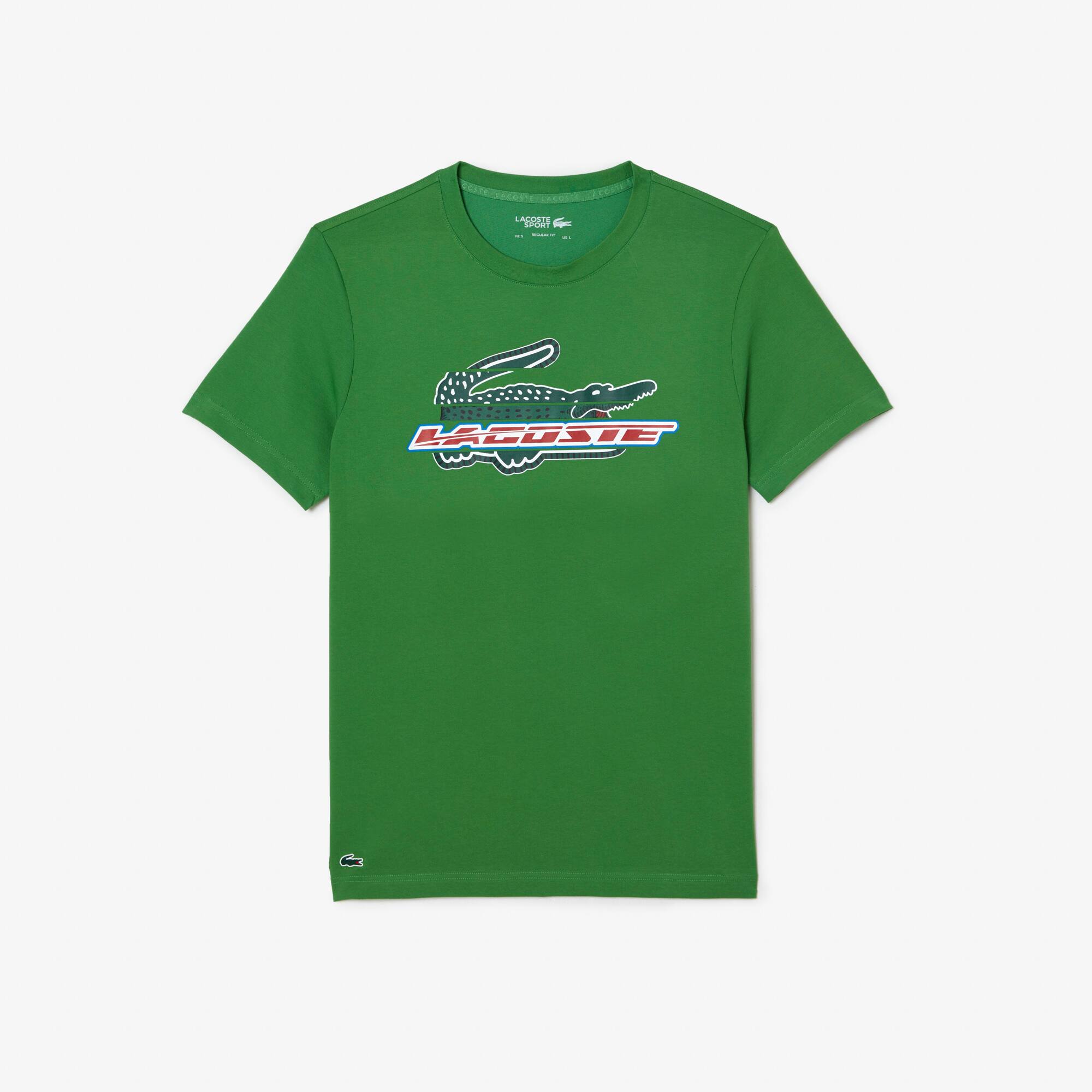 Herren LACOSTE SPORT T-Shirt aus Bio-Baumwolle T-Shirts - Grün - Lacoste - Herren