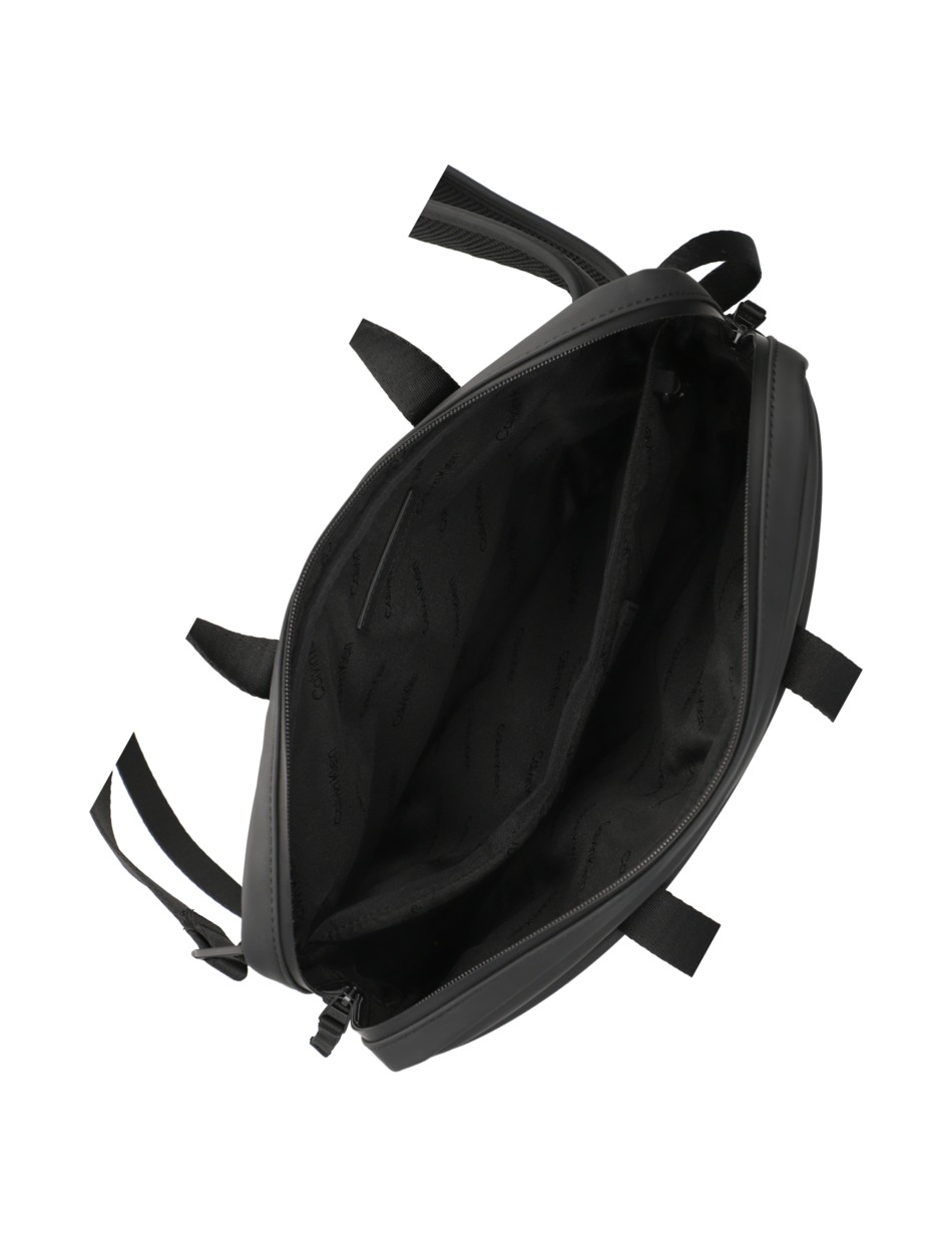 RUBBERIZED SLIM CONV LAPTOP BAG