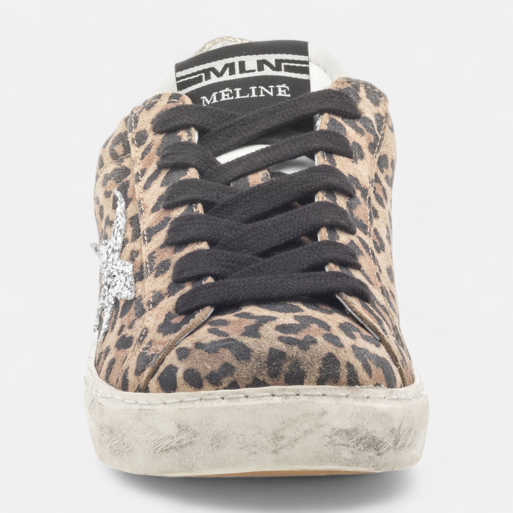 Baskets basses Femme en cuir camel