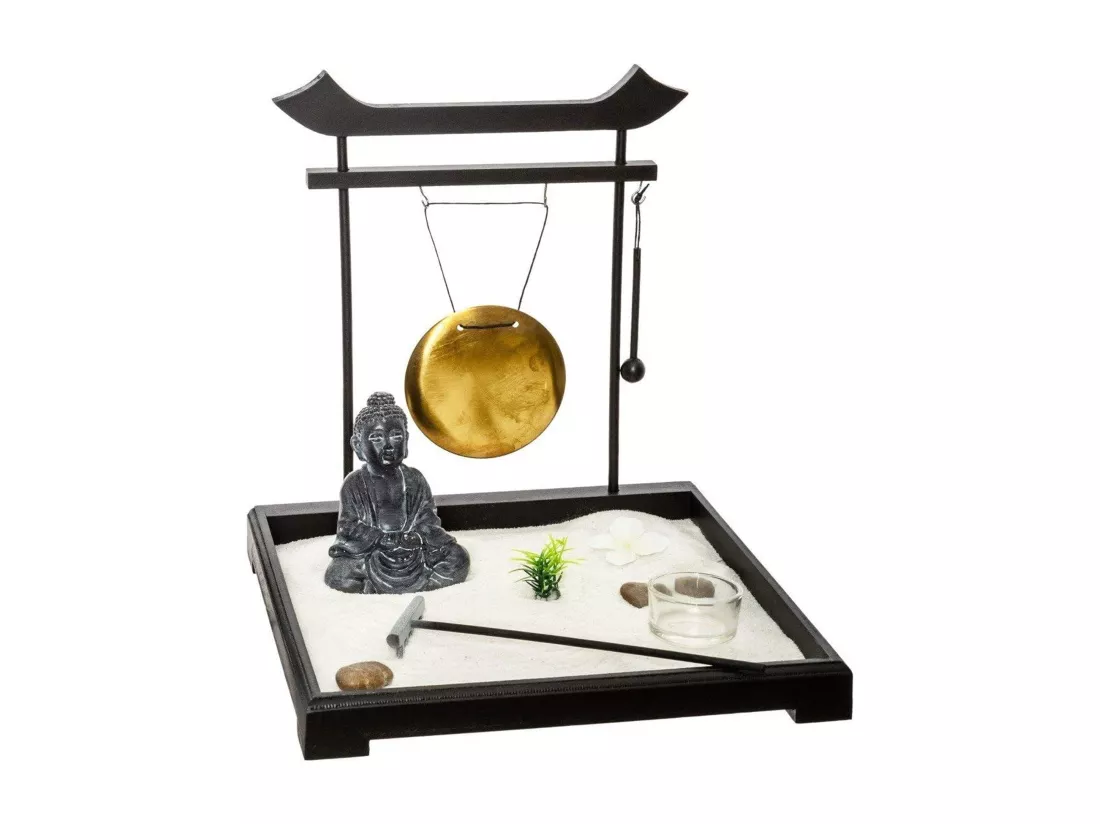 WELL HOME - Jardin Zen Tori de style japonais 26x26x27cm