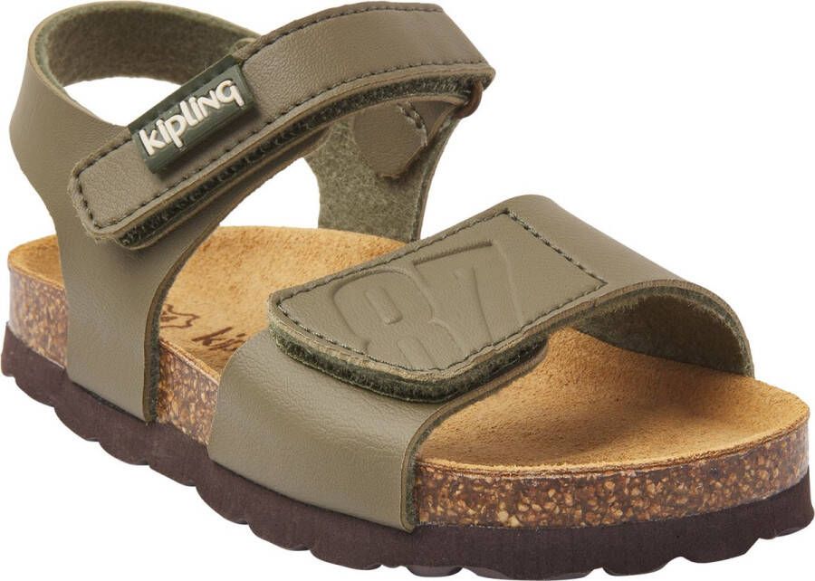 Kipling Guy sandaal kaki Groen Jongens Imitatieleer 31