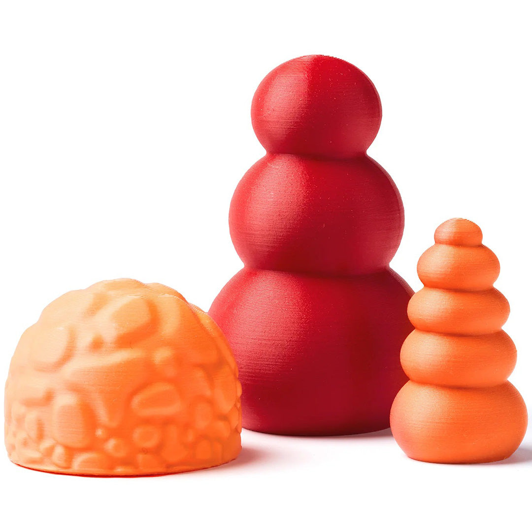 ochoch storyteller sensorische figuren treeset - orange outdoor - 3st