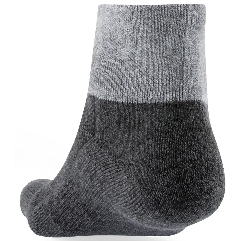 Injinji Men's Trail Midweight Mini Crew Granite