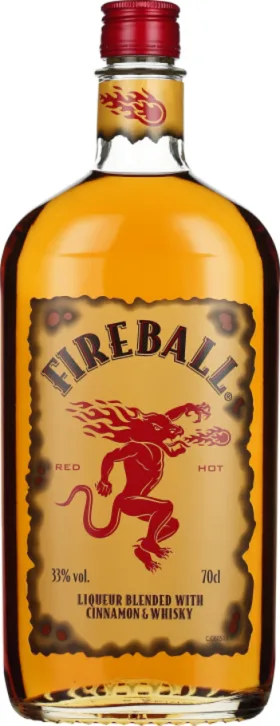 FIREBALL CINNAMON WHISKY 70CL
