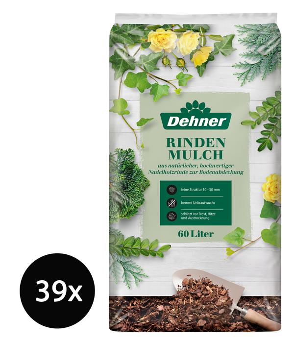 Dehner Rindenmulch fein, 39 x 60 Liter