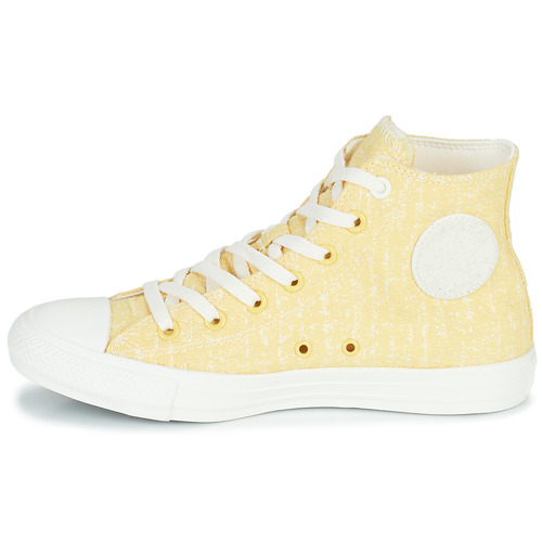 Converse - CHUCK TAYLOR ALL STAR HYBRID TEXTURE HI - Jaune