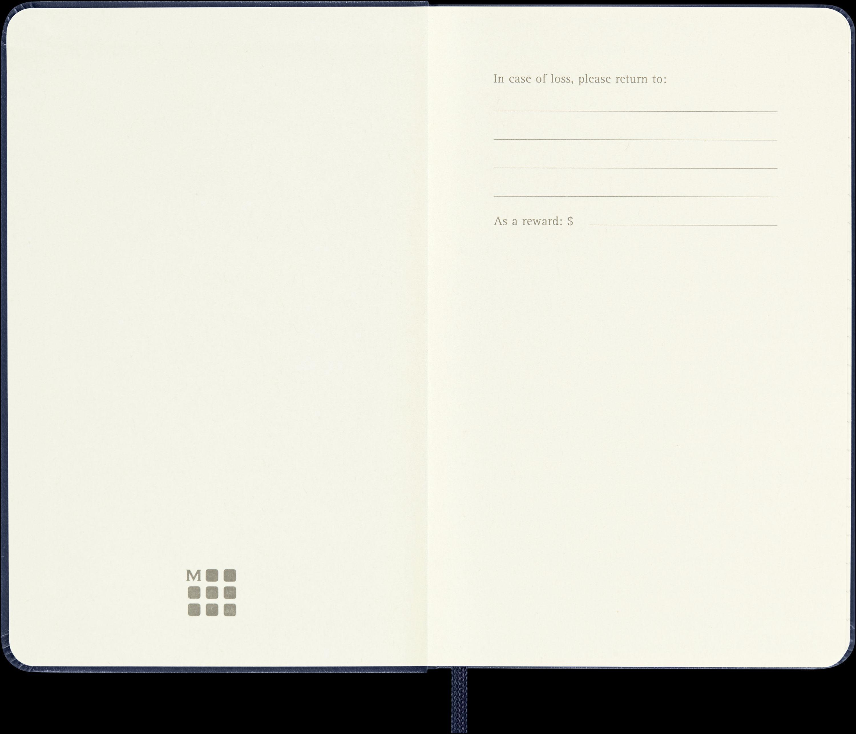 Moleskine 18 Monate Wochen Notizkalender 2024/2025, P/A6