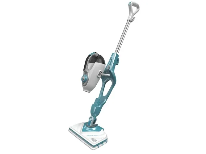 Dampmoppe 1600W 2-i-1 dampmoppe med delta-hoved