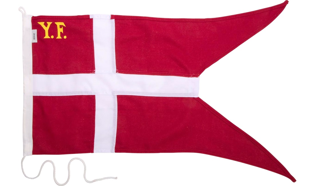 Yachtflag 42x80cm syet DK