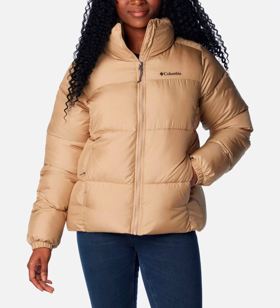 Jaqueta acolchoada marrom Columbia Puffect