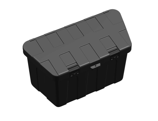PROPLUS - Coffre plastique pour timon 320 x 630 x 355 mm 340061