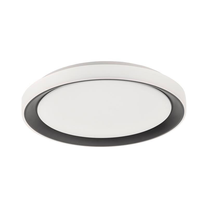 Disc Deckenleuchte Schwarz dimmbar Durchmesser 51cm
