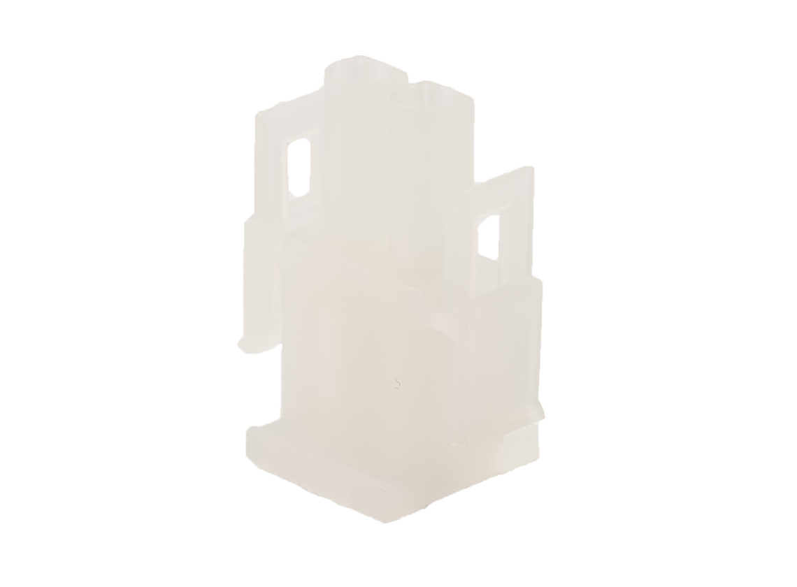 BBA 2-wegs 4,2 mm connector met crimp pin