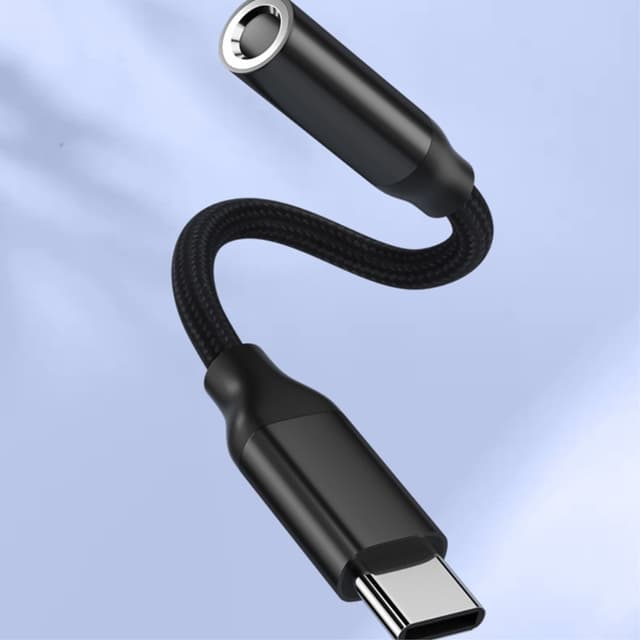 til f.eks. iPhone 15 USB-C han til 3,5 mm hun AUX telefonadapter