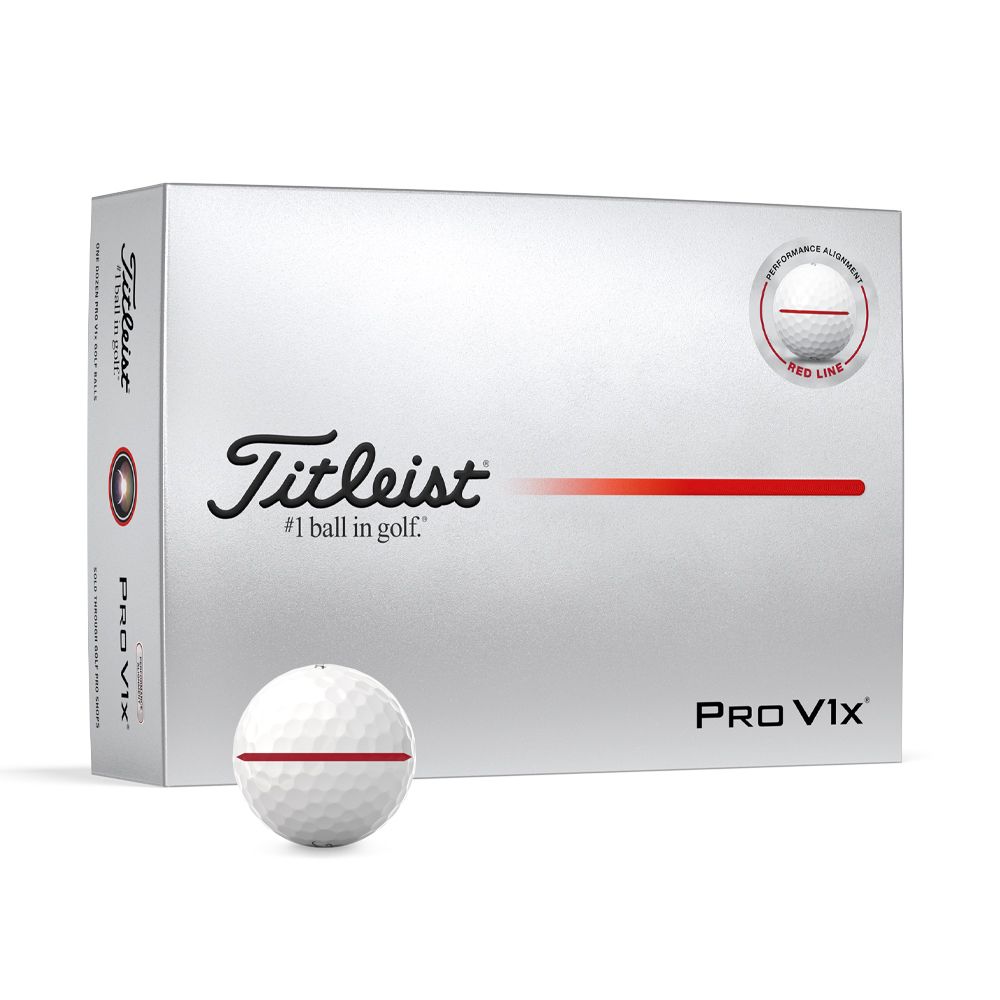 Pro V1x Rød AIM Performance Golfball