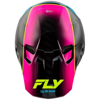 Casque cross Fly FORMULA CC - UNDERGLOW 2025 - Noir