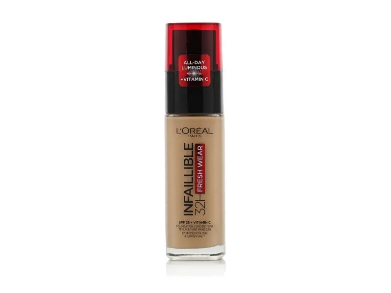 L'Oreal Paris Infallible 24hr Freshwear Liquid Foundation 200 Golden Sand 30ml