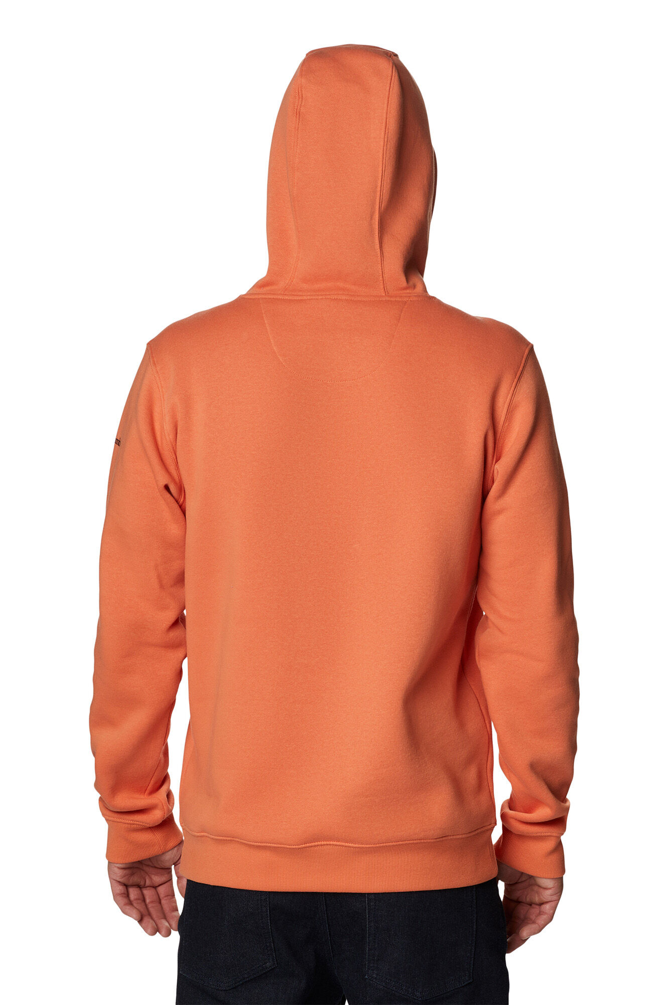 Moletom com capuz Columbia CSC Basic Logo™ II masculino - Laranja