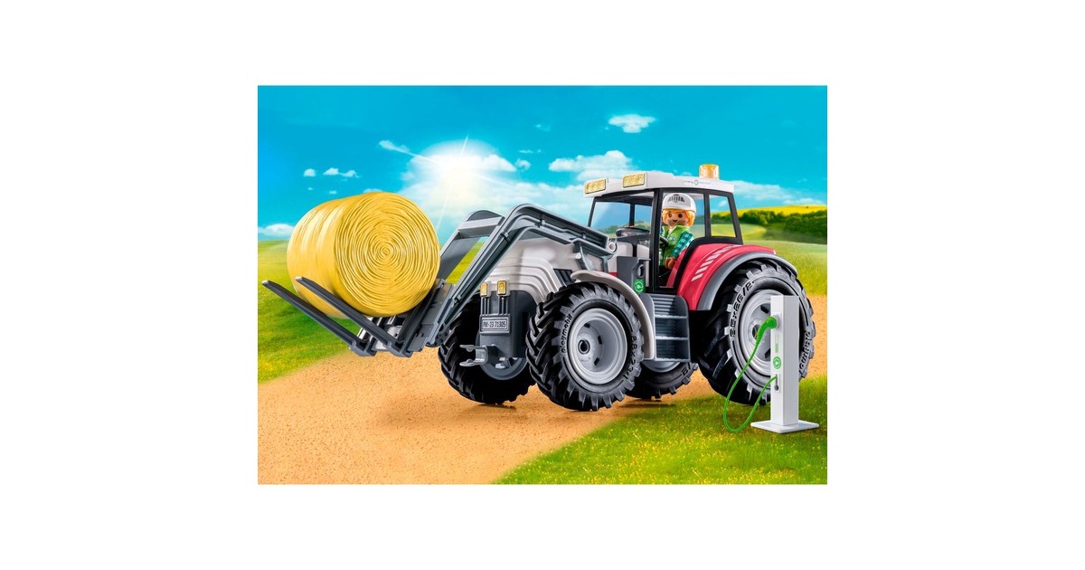 PLAYMOBIL Country - Grote tractor Constructiespeelgoed  (71305)